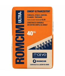 Ciment Romcim Ultra 42,5 R, gri, 40 kg